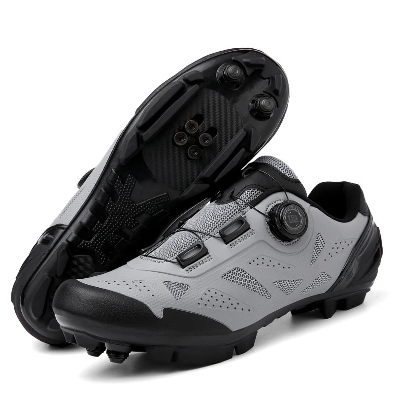 MTB Cycling Shoes — Flat Mountain Sneakers for Men & Women, SPD Cleat Compatible