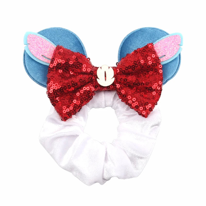 Velvet Mouse Scrunchies - Cute Elastic Ponytail Holders & Hair Accessories for Girls