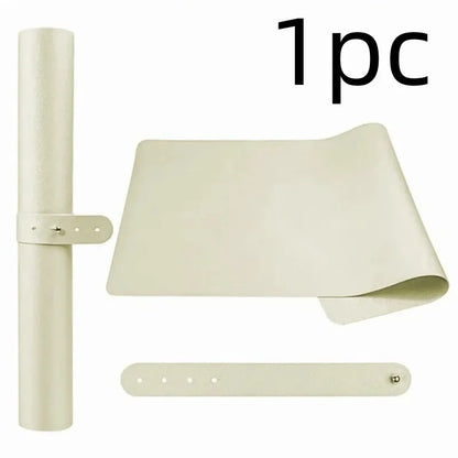 Nail Art Table Mat - Soft Foldable PU Leather Manicure Hand Rest Pad