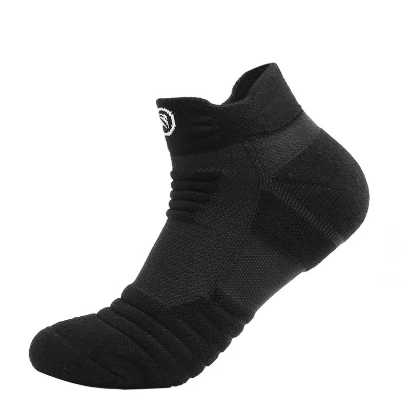1/3 Pairs Men’s Compression Socks – Breathable Sports, Basketball, Cycling, and Running High Elastic Towel Tube Socks