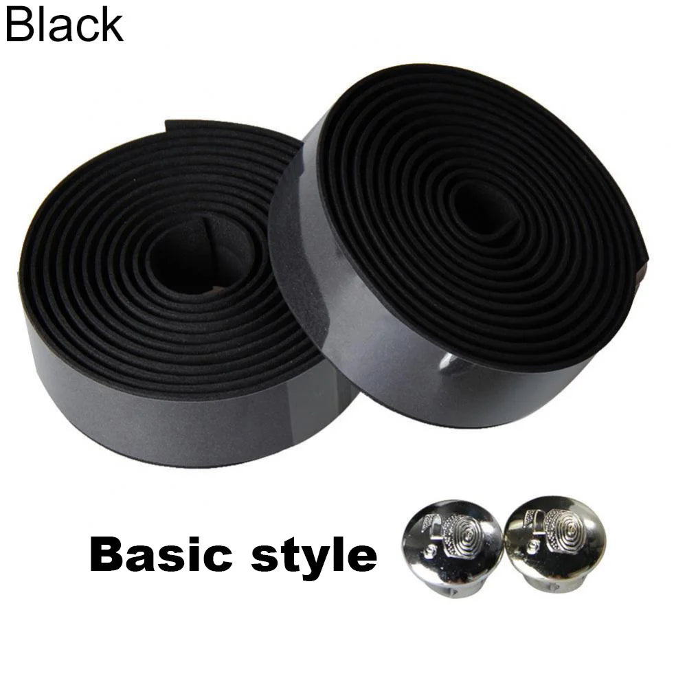 Bicycle Handlebar Tape – Anti-Vibration PU EVA Non-Slip Breathable Road Bike Bar Wrap for Racing