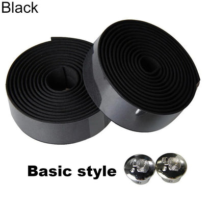 Bicycle Handlebar Tape – Anti-Vibration PU EVA Non-Slip Breathable Road Bike Bar Wrap for Racing