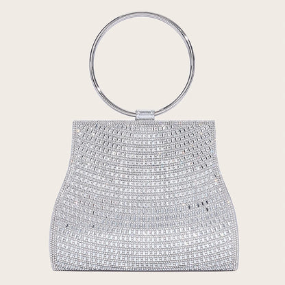 Women’s Rhinestone Diamond Evening Bag – Bridal Clutch Purse for Party, Wedding & Special Occasions
