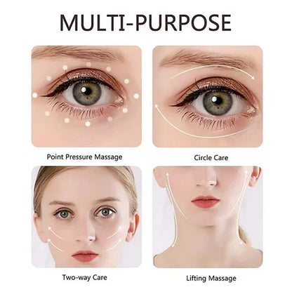Portable Electric Eye Massage Pen – Lightweight Facial & Eye Care Device with Dry Battery Power