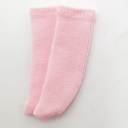 Blythe Doll Socks — Long Stockings in Black, White, Pink & Candy Colors for OB24, OB22, Azone Dolls