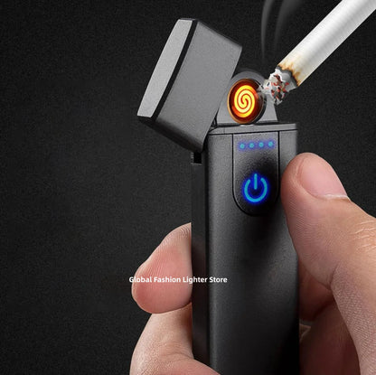 2024 Noctilucent Dragon Touch Sensing USB Lighter - Arc Rechargeable Electric Lighter, Windproof & Touch Sensitive