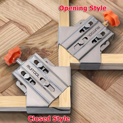 90° Positioning Squares Right Angle Clamps – Carpenter Clamping Tool for Woodworking & Cabinet Corner Assembly