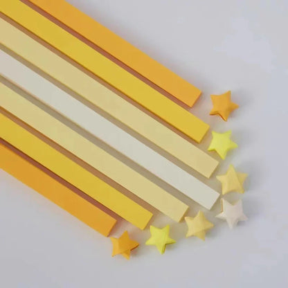 540pcs Double-Sided Origami Star Paper for Lucky Stars DIY Crafts & School Projects