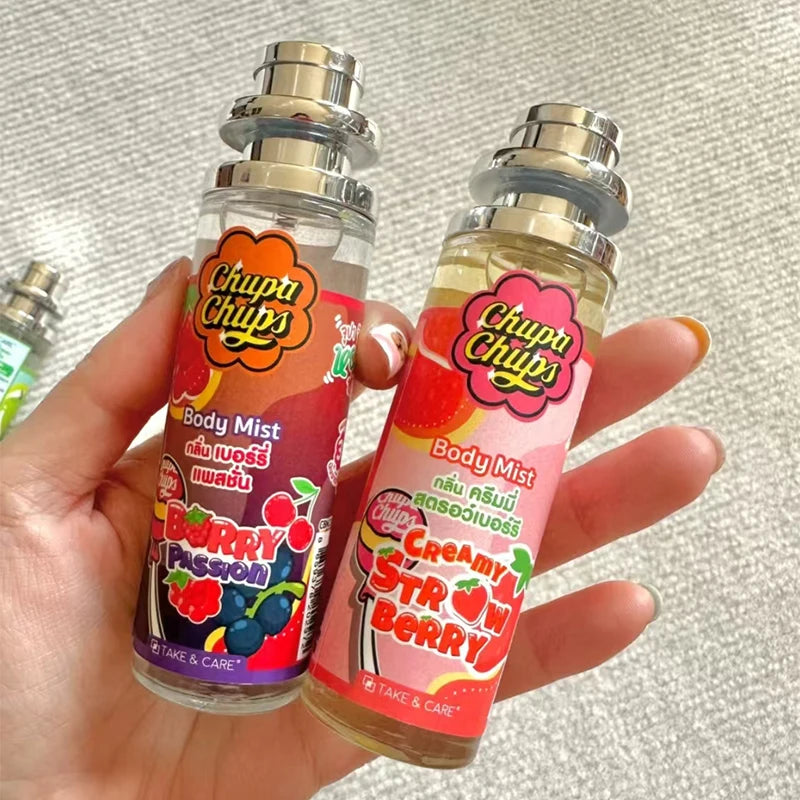 Fresh Fruit Fragrance Perfume Spray – Thai Strawberry, Cantaloupe & Grape Long-Lasting Summer Deodorant (30ml)