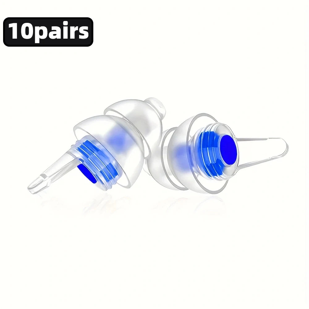 High Fidelity Concert Earplugs - Reusable Hypoallergenic Hearing Protection for Musicians & Events