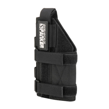 Left Hand Tactical Pistol Holster - Adjustable Glock 17 Gun Case with Magazine Pouch for Hunting & Outdoor Use