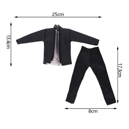 30cm Ken Doll Clothes – Pop Suit Top & Pants Outfit for Boys, Holiday Gift Doll Accessories