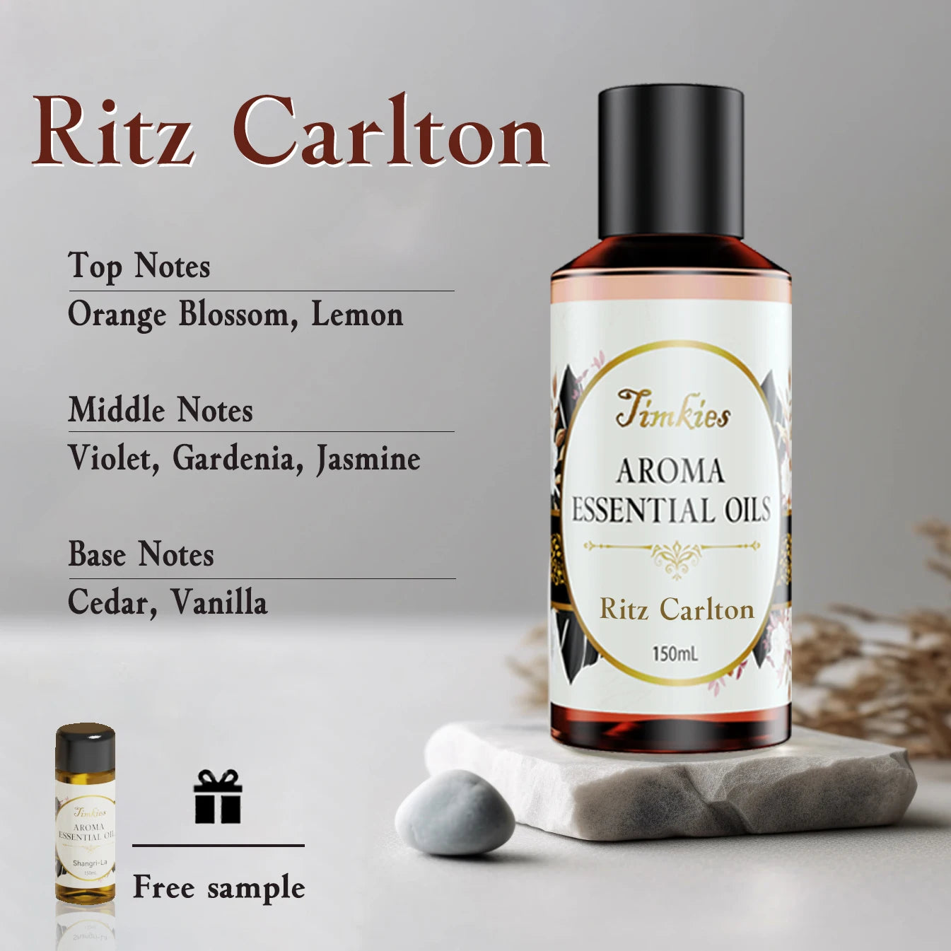 150ml Aroma Diffuser Essential Oil - Hotel Scent for Home, Office, SPA, Car & Clubs (Burj Al Arab Fragrance)