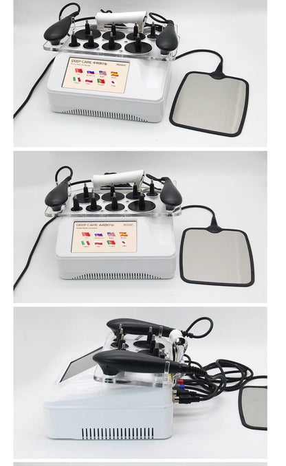 Portable INDIBA 448k RF Therapy Device | Deep Warm Physical Therapy for Pain Relief, Skin Firming & Weight Loss