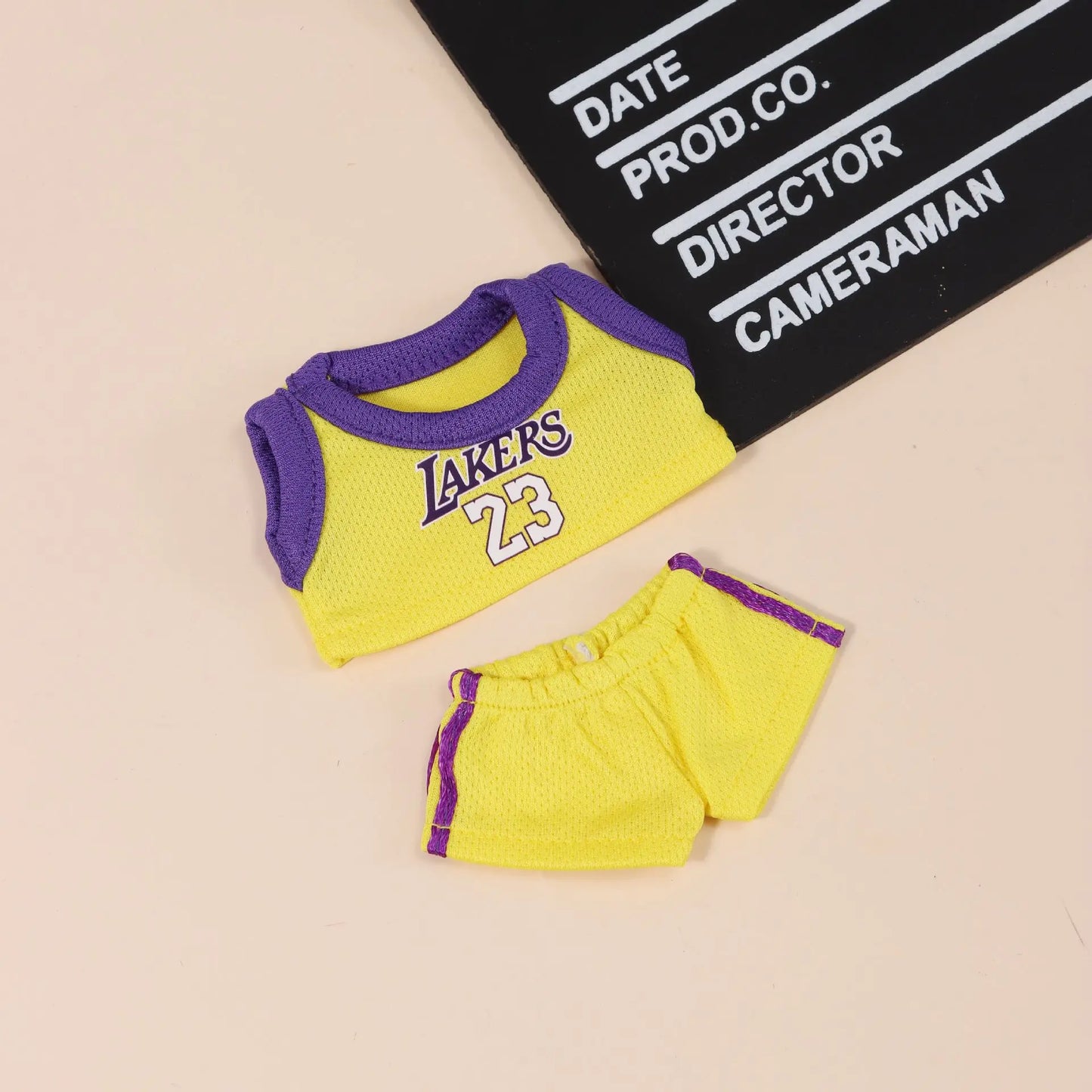 17cm Labubu Doll Clothes – First & Second Generation Basketball Outfit for Handmade Doll Gift