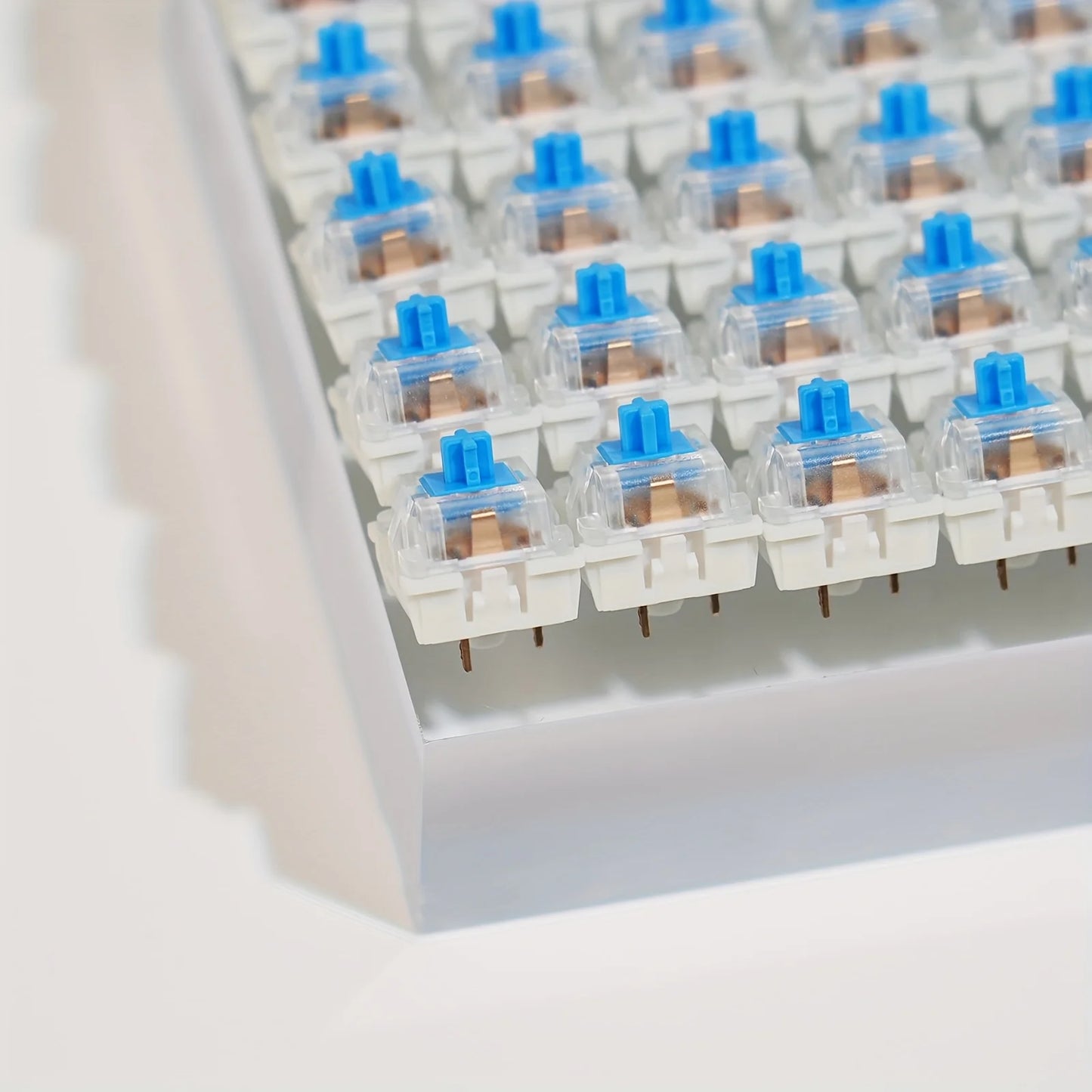 Mechanical Keyboard Switch Set - 50/100pcs Hot Swappable Blue Red Brown Black Switches with Keycap Puller