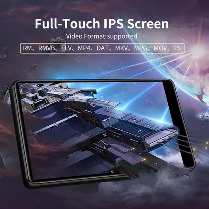80GB MP3 Player for Android – Bluetooth & WiFi, 4.0-Inch Full Touch Screen, Built-in Speakers & Browser Support