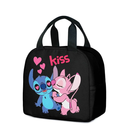 MINISO Stitch Children's Lunch Bag – Cartoon School Lunch Box Mochila, Perfect Gift for Kids