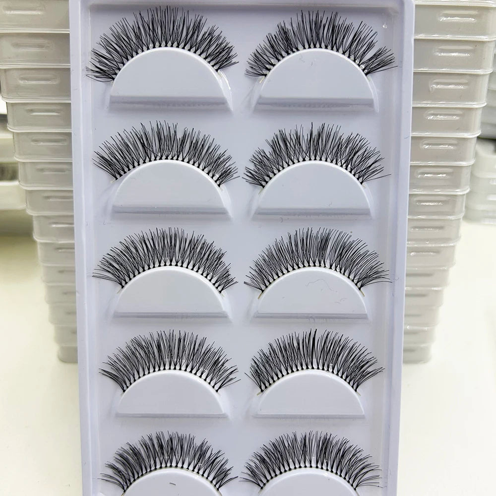 38 Styles 5 Pairs 3D Mink False Eyelashes – Natural Fake Lashes Makeup Beauty Tools