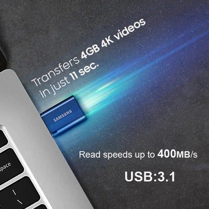 Samsung USB Type-C Flash Drive - USB 3.1 Pen Drive 64GB–256GB for PC, Notebook, Smartphone & Tablet