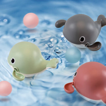 Baby Bath Toys Clockwork Swimming Animals – Cute Kids Bath & Shower Water Play Toys for Bathtub Fun and Learning