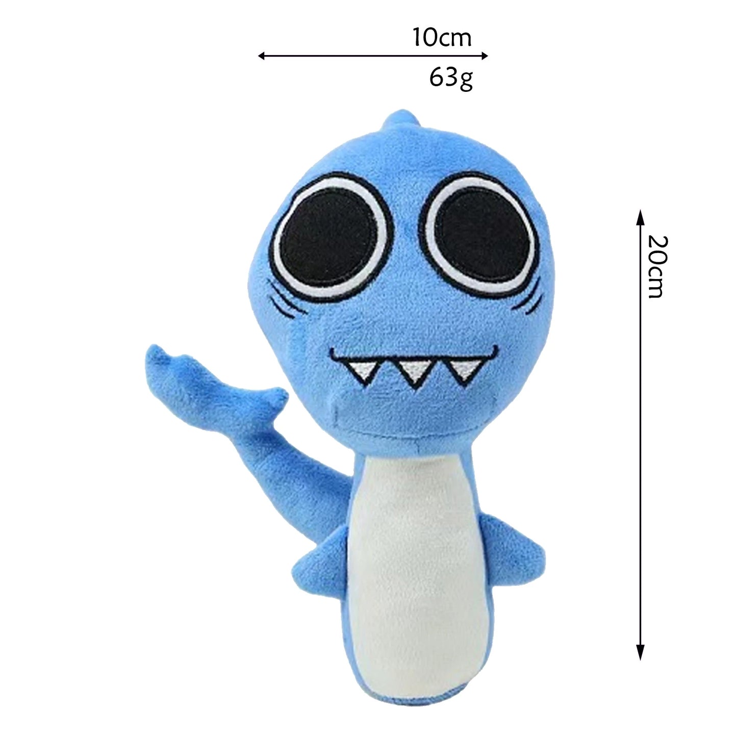 Sprunki Plush Doll Toy — Cartoon Stuffed Pillow for Kids, Birthday & Christmas Gift