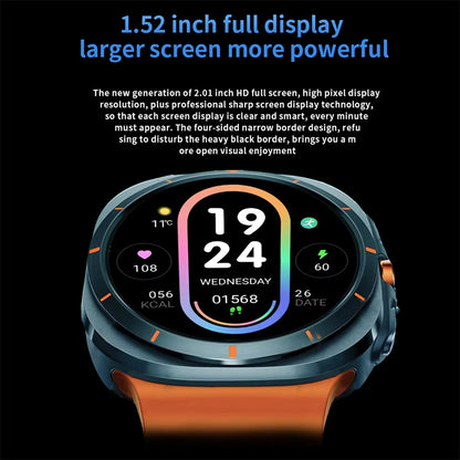 G.L Wear 2025 Men’s Smartwatch – Heart Rate, Fitness Tracking, Bluetooth Calling & Pedometer