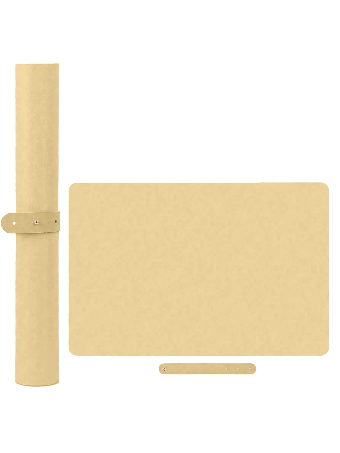 Portable Nail Art Armrest Mat - 1/2PCS Foldable Soft Microfiber Leather Table Pad for Nail Salons