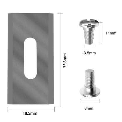 30pcs Replacement Trimmer Blades for Husqvarna Automower – Lawn Mower Grass Cutting Blades for Robotic Garden Lawn Tools