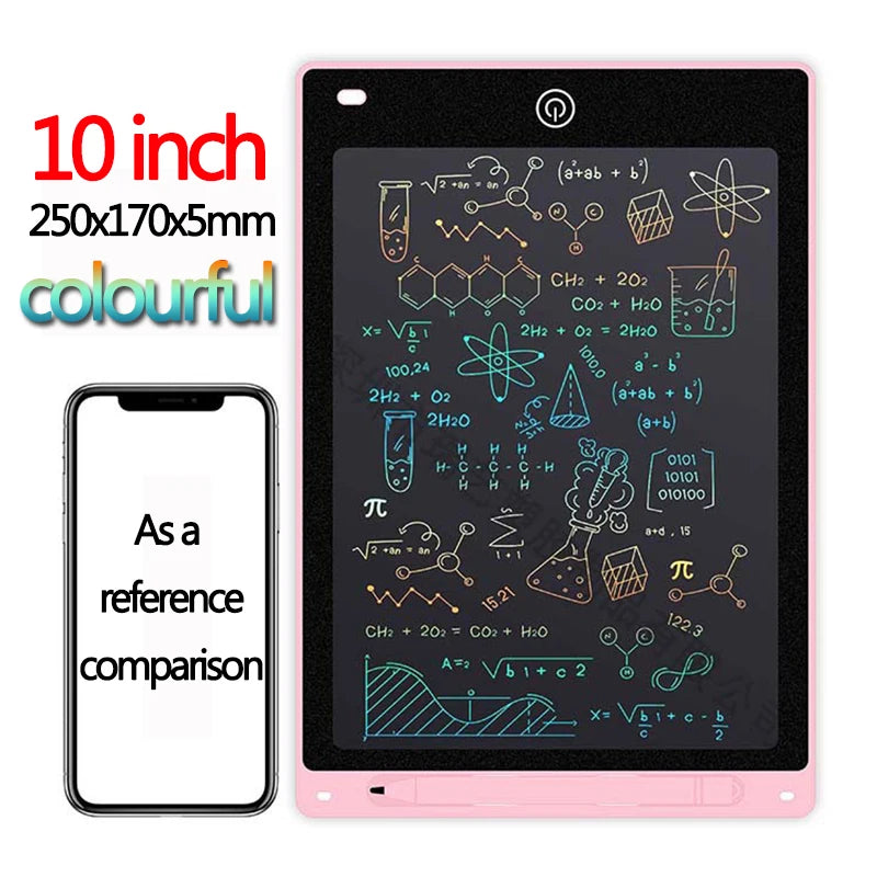 10/12-Inch LCD Writing Tablet - Kids Graffiti Sketchpad and Handwriting Blackboard - Magic Drawing Board Toy for Children's Gift