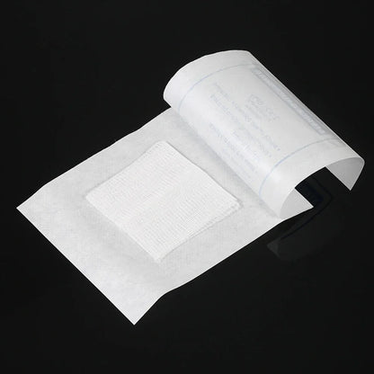 20PCS 8-Layer Sterile Cotton Gauze Pads - Waterproof Medical Wound Dressing, First Aid Supplies 5/7.5/10cm