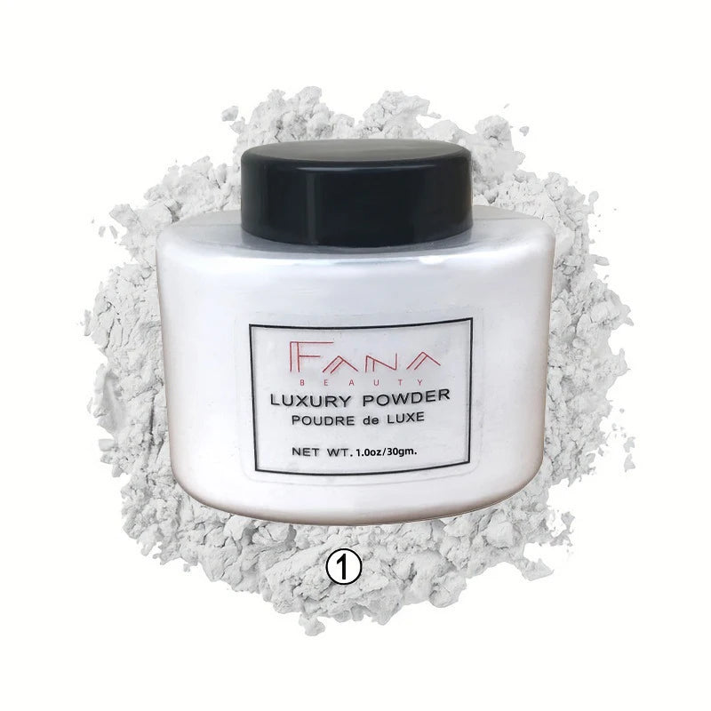 4 Colors Luxury Banana Setting Powder – Long-Lasting, Waterproof & Oil-Control Face Powder