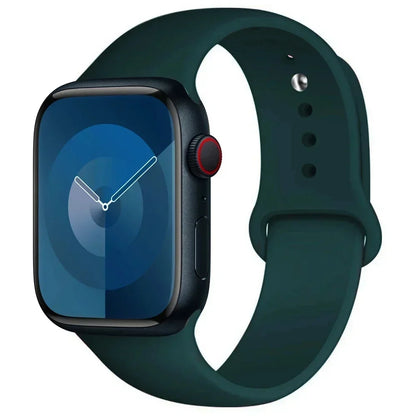 Silicone Sport Band for Apple Watch — Fits Ultra 2/3 & Series 11–SE (40–49mm)