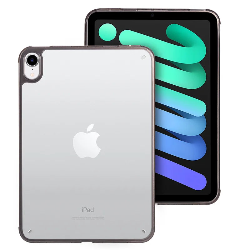 iPad Mini 7 Clear Case - 8.3-Inch Acrylic Hard Back Cover for iPad Mini 7 A17 Pro and Mini 6
