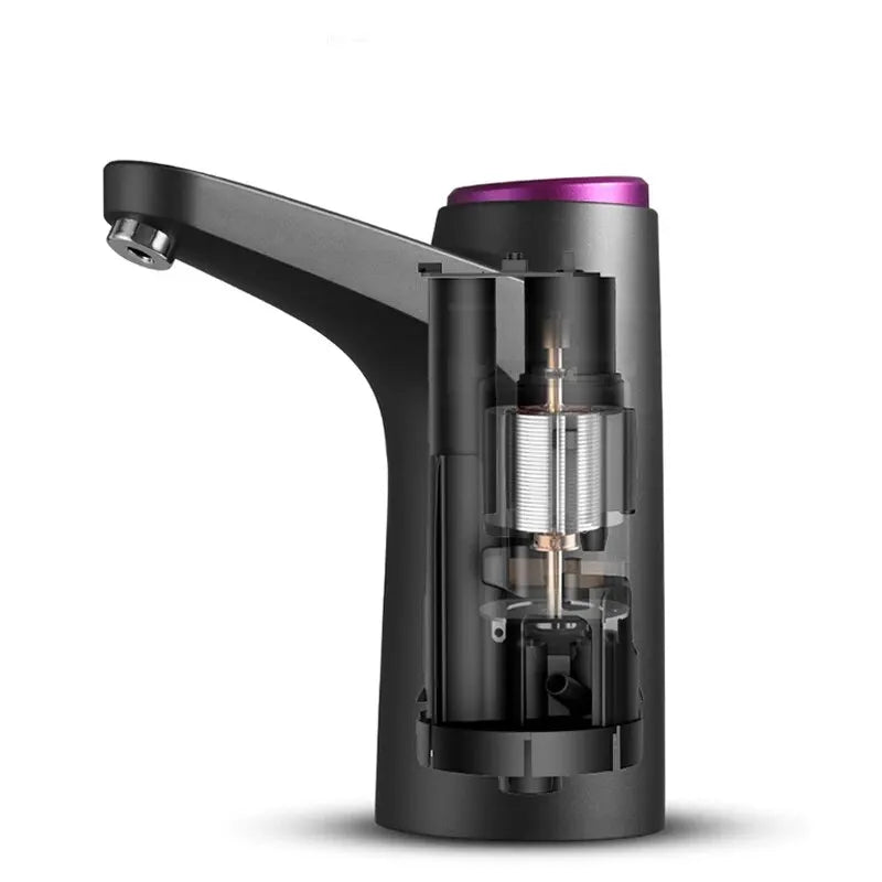 Wireless Electric Barreled Water Pump - Intelligent Pressurized Purified Water Dispenser, Automatic Pumping for Simple Barrel Type