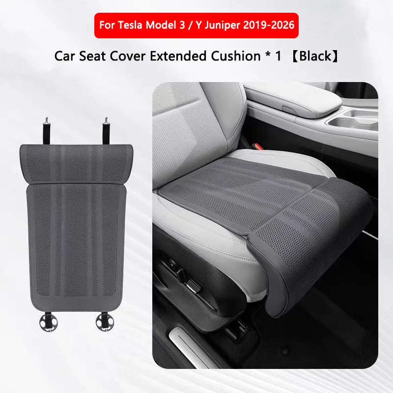 Tesla Model 3/Y Juniper 2019–2026 Car Seat Leg Support Extender Cushion – Auto Seat Extension Interior Accessory