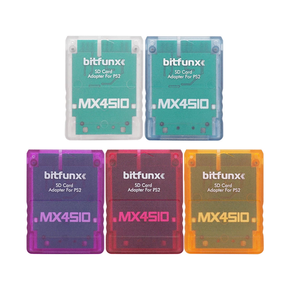 MX4SIO SIO2SD TF/SD Card Adapter – Memory Card Reader for PS2 Game Consoles