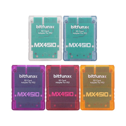 MX4SIO SIO2SD TF/SD Card Adapter – Memory Card Reader for PS2 Game Consoles