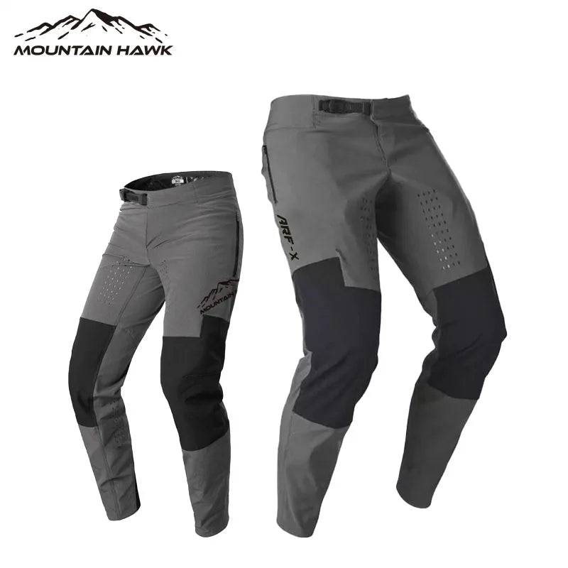 Men’s MTB BMX ATV Motocross Cycling Pants – Quick-Dry Downhill DH Mountain Bike Riding Pants for Outdoor Sports & Racing Gear