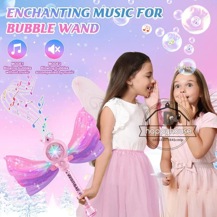 Electric Unicorn Bubble Wand – Bubble Maker Toy for Toddlers, Girls & Boys