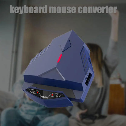 Lingzha 3 Pro USB Gamepad Converter – Bluetooth Keyboard & Mouse for Android 10+ & iOS 13+, Mobile Controller