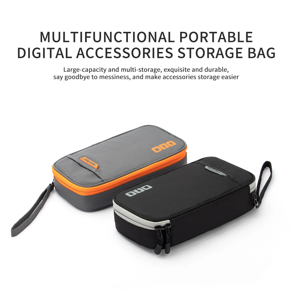 Travel Essentials Cable Organizer Bag – Compact Storage for Chargers, Cables & Accessories
