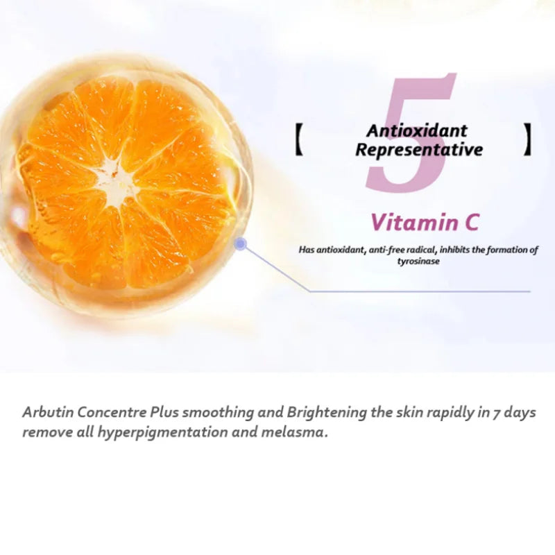Alpha Arbutin Serum with AHA 30% & BHA 2% – Brightening & Moisturizing Face Care for Dull, Dark Skin