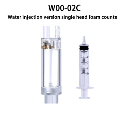 ZRDR Aquarium CO2 Bubble Counter – CO2 Generator Regulator with Single/Double Head Fine-Tuning Valve