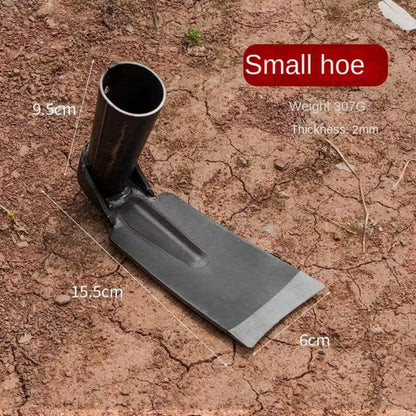 Heavy Duty Garden Hoe Tool – Durable Forged Steel Weeding & Digging Hoe for Soil, Vegetable & Flower Planting Gardening Use