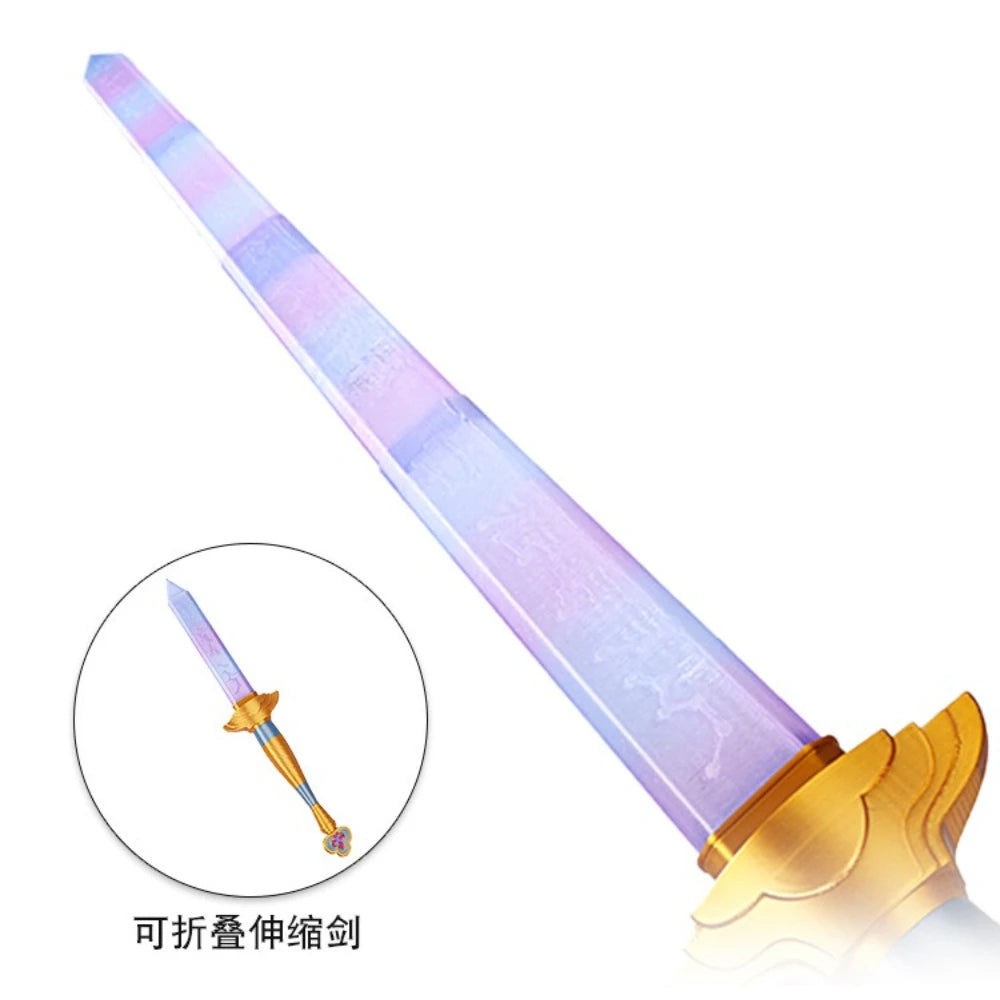 Rumi Demon Hunter Cosplay Long Sword Prop – K-Pop Cartoon Roleplay Costume Accessory