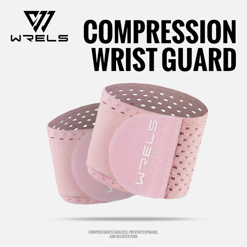 WRELS Adjustable Sports Wristband — Elastic Compression Wrist Wraps for Basketball, Weight Training, and Support
