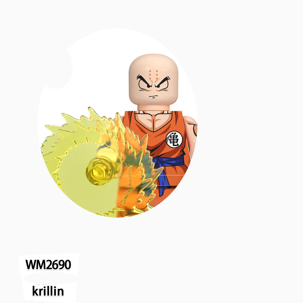 BANDAI Dragon Ball Mini Program Dolls – WM6182/WM6183/WM6184 Anime Adventure Action Toy & Puzzle Gift for Kids