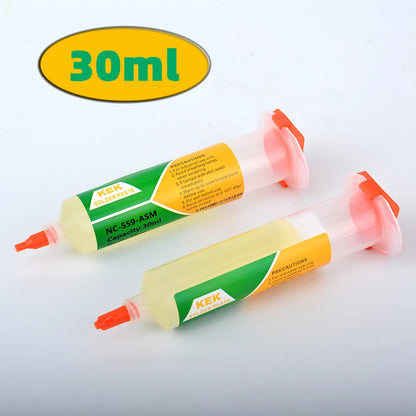 KEK 559 Flux Solder Paste 10ml — Needle Tube Rosin Agent for Soldering & Desoldering