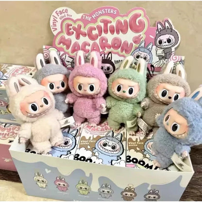 POP MART Labubu The Monsters – Macaron Vinyl Mystery Blind Box Toy, Kawaii Anime Action Figure Surprise Collectible